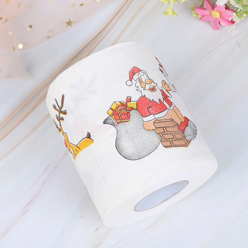 1Roll 2019 Santa Claus Reindeer Print Christmas Toilet Paper for Table New Year Home Decor Gifts
1Roll 2019 Santa Claus Reindeer Print Christmas Toilet Paper for Table New Year Home Decor Gifts