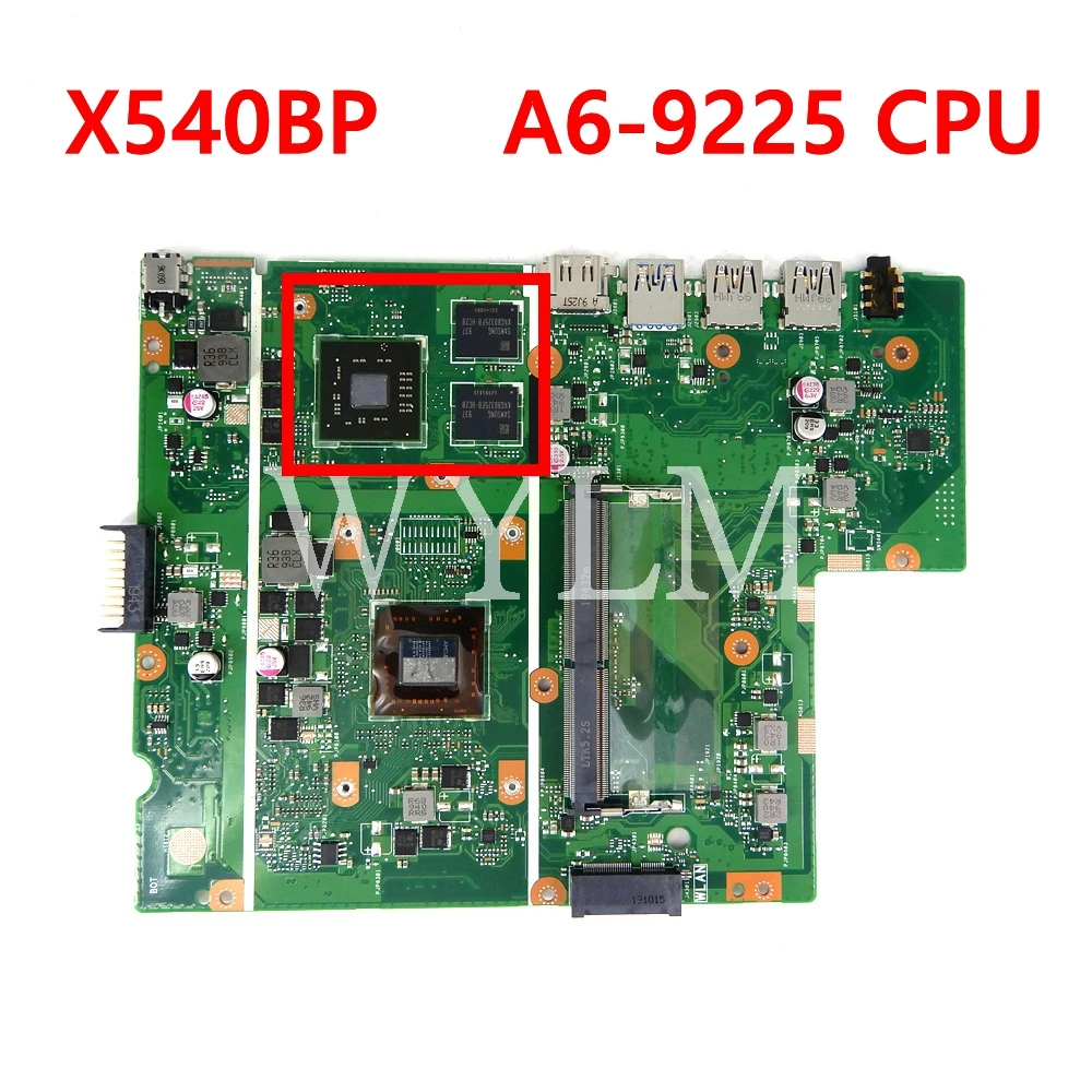 Материнская плата X540BP для процессора A6-9225 REV2.0, для ASUS X540B X540BP, материнская плата для ноутбука 90NB0IZ0-R00021, протестированная работа
Материнская плата X540BP для процессора A6-9225 REV2.0, для ASUS X540B X540BP, материнская плата для ноутбука 90NB0IZ0-R00021, протестированная работа
