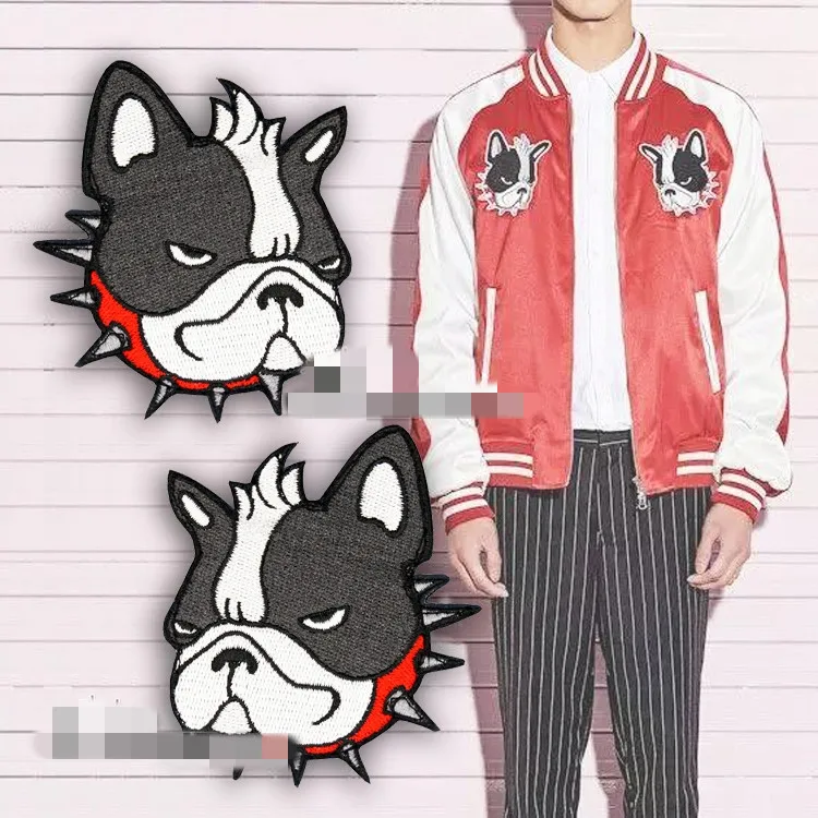 2PCS Patches For Clothing Bulldog Strmcwby Embroidery Patch DIY Iron On Patches Girls Shoes Cothes 7.6*7.5cm
2PCS Patches For Clothing Bulldog Strmcwby Embroidery Patch DIY Iron On Patches Girls Shoes Cothes 7.6*7.5cm