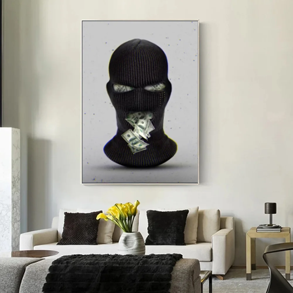 Modern Art Canvas Paintings Money With Mask Posters And Prints Wall Art Decor Abstract Interior Decoration For Home No Frame
Modern Art Canvas Paintings Money With Mask Posters And Prints Wall Art Decor Abstract Interior Decoration For Home No Frame