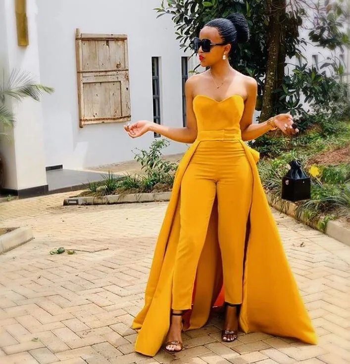 African style Long sheath Prom Dresses 2020 sexy sweetheart jumpsuit Formal Evening Gowns vestido de festa abendkleider
African style Long sheath Prom Dresses 2020 sexy sweetheart jumpsuit Formal Evening Gowns vestido de festa abendkleider