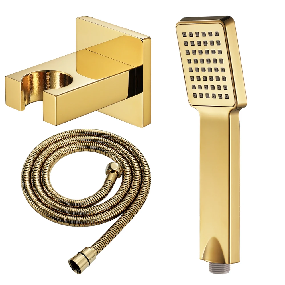Golden Bathroom Shower Adjustable Jetting Shower Head Water Saving 3 Modes Handheld SPA Shower High Pressure Bathroom Accessorie
Golden Bathroom Shower Adjustable Jetting Shower Head Water Saving 3 Modes Handheld SPA Shower High Pressure Bathroom Accessorie
