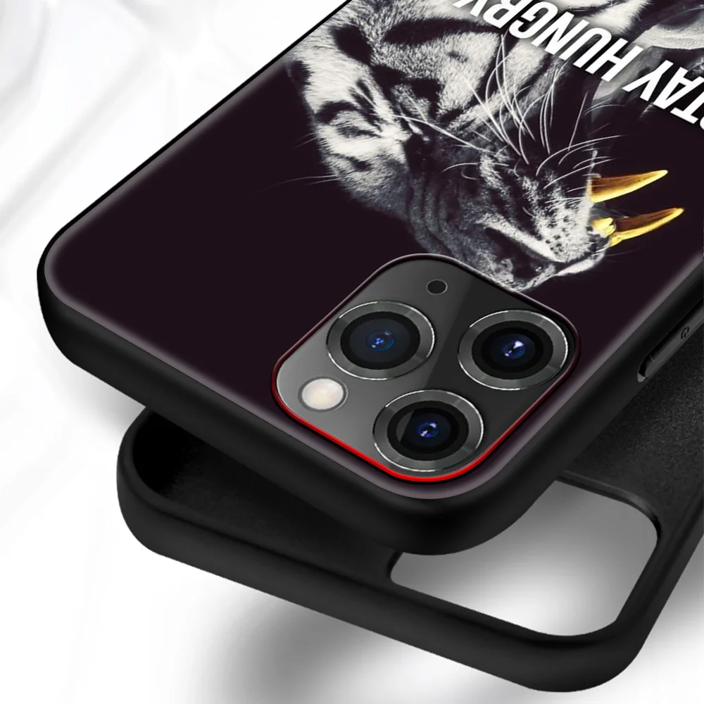 tiger leopard Phone Case For iPhone 11 7 8 Plus X XR XS 12pro MAX 12mini SE 2020 Back Cover Funda Shell Black Capa
tiger leopard Phone Case For iPhone 11 7 8 Plus X XR XS 12pro MAX 12mini SE 2020 Back Cover Funda Shell Black Capa