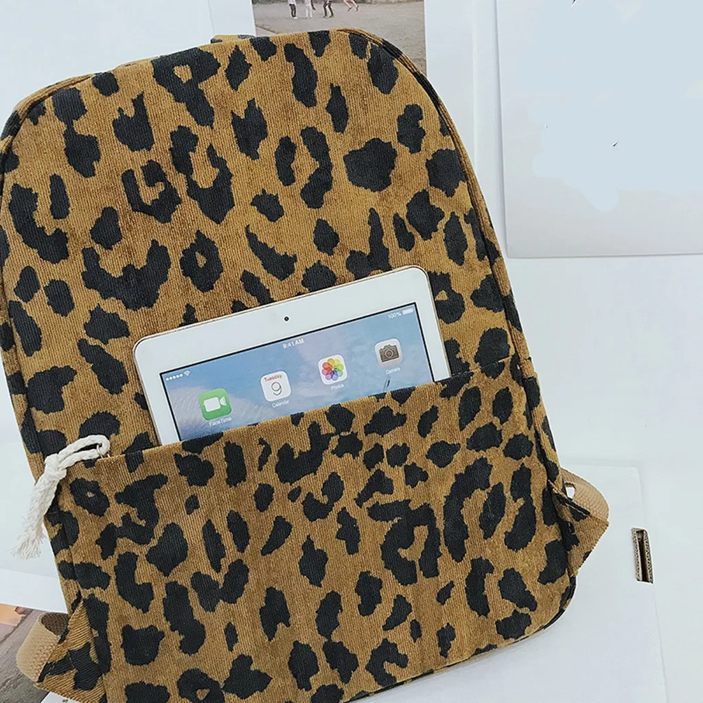 Maison Fabre Female Backpack Corduroy School Backpack Shoulder bag Leopard Print Corduroy Dual-Straps Woman Travel Backpacks
Maison Fabre Female Backpack Corduroy School Backpack Shoulder bag Leopard Print Corduroy Dual-Straps Woman Travel Backpacks