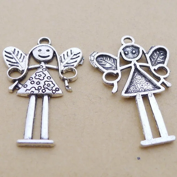 Расходные материалы для изготовления ювелирных изделий 5 шт. 25*31 мм старинное серебро Цвет амулеты ангелы 
Расходные материалы для изготовления ювелирных изделий 5 шт. 25*31 мм старинное серебро Цвет амулеты ангелы