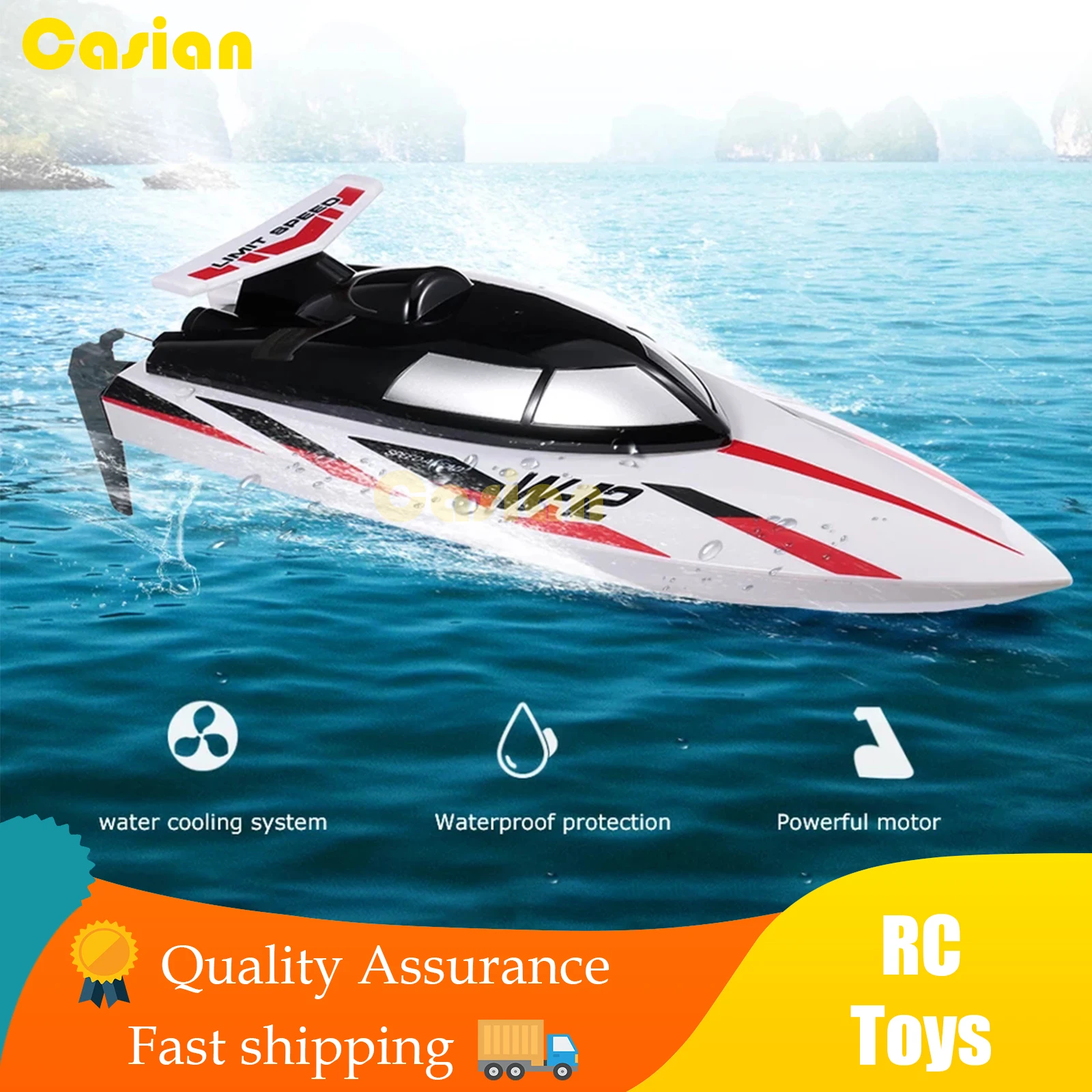 WLtoys WL912 RC Boat Self Righting High Speed Remote Control Motorboats for Pools and Lakes 35km/h 2.4GHz Racing Boats Toys Kid 
WLtoys WL912 RC Boat Self Righting High Speed Remote Control Motorboats for Pools and Lakes 35km/h 2.4GHz Racing Boats Toys Kid