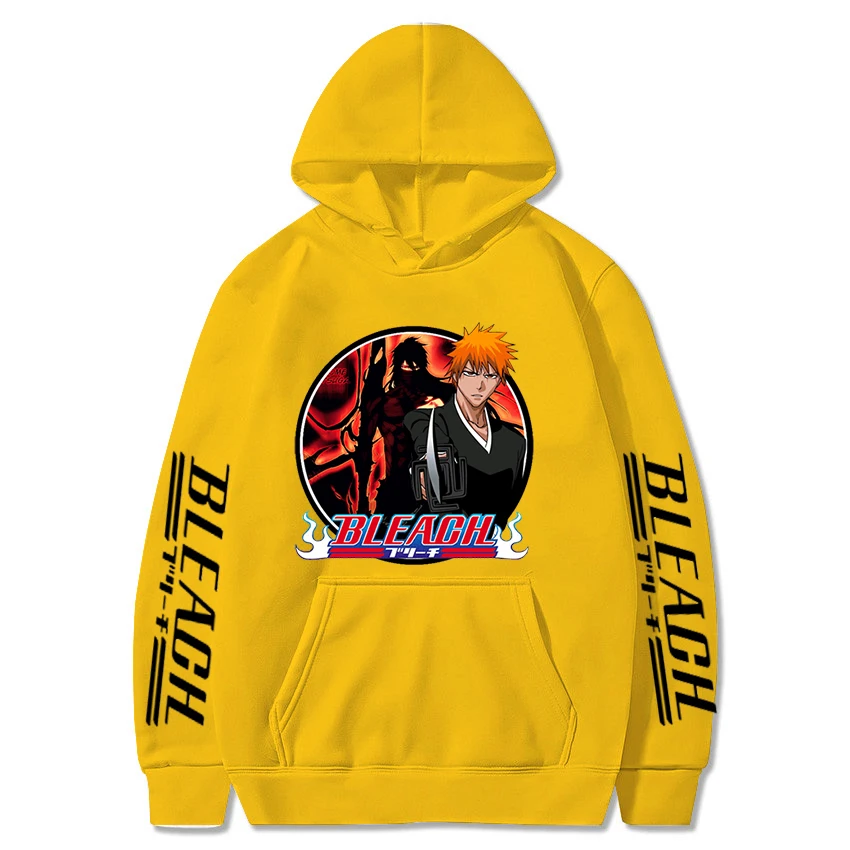 Bleach Anime Hoodie Harajuku Men Women Streetwear Pullover Hoodies Casual Long Sleeve Sweatshirt Anime Bleach Tops Man Hoodies
Bleach Anime Hoodie Harajuku Men Women Streetwear Pullover Hoodies Casual Long Sleeve Sweatshirt Anime Bleach Tops Man Hoodies