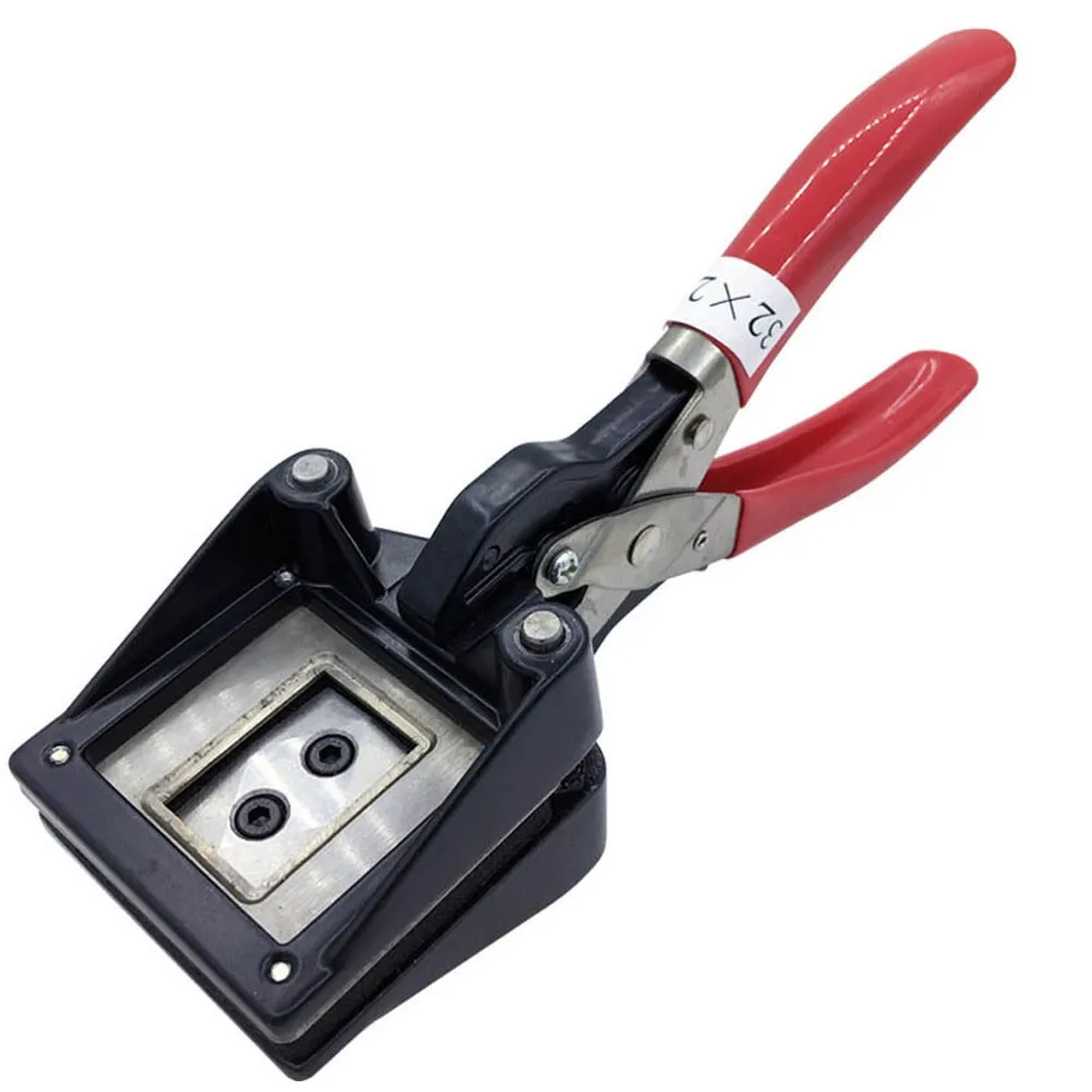 Passport ID Photo Punch Cutter Keyring Picture Die Cutter Hand Tools Photography Passport Plier Cutting Tool 35*45mm Cut Size
Passport ID Photo Punch Cutter Keyring Picture Die Cutter Hand Tools Photography Passport Plier Cutting Tool 35*45mm Cut Size