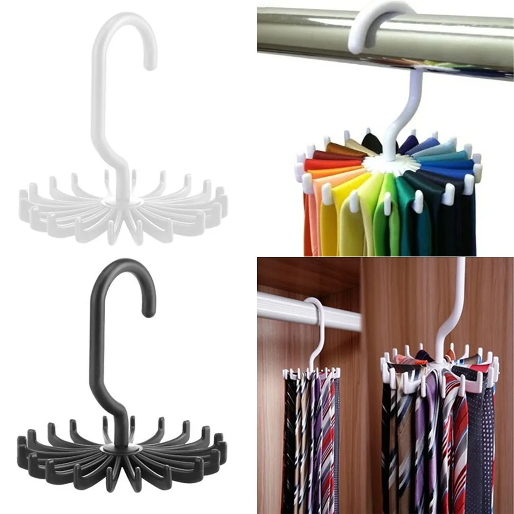 Hanging Tie Holder 20 Hooks Neck Ties Organizer 360 Degree Rotating Tie Rack Hanger For Necktie Belt Silk Scarf Closet Organizer
Hanging Tie Holder 20 Hooks Neck Ties Organizer 360 Degree Rotating Tie Rack Hanger For Necktie Belt Silk Scarf Closet Organizer