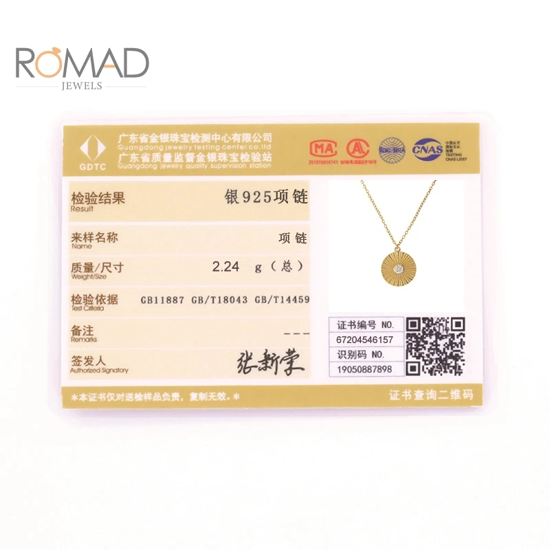 ROMAD 100% Silver 925 Sterling Initial Necklace Women Top Luxury Cz Zircon Round Diamonds Necklace Bijoux Femme
ROMAD 100% Silver 925 Sterling Initial Necklace Women Top Luxury Cz Zircon Round Diamonds Necklace Bijoux Femme