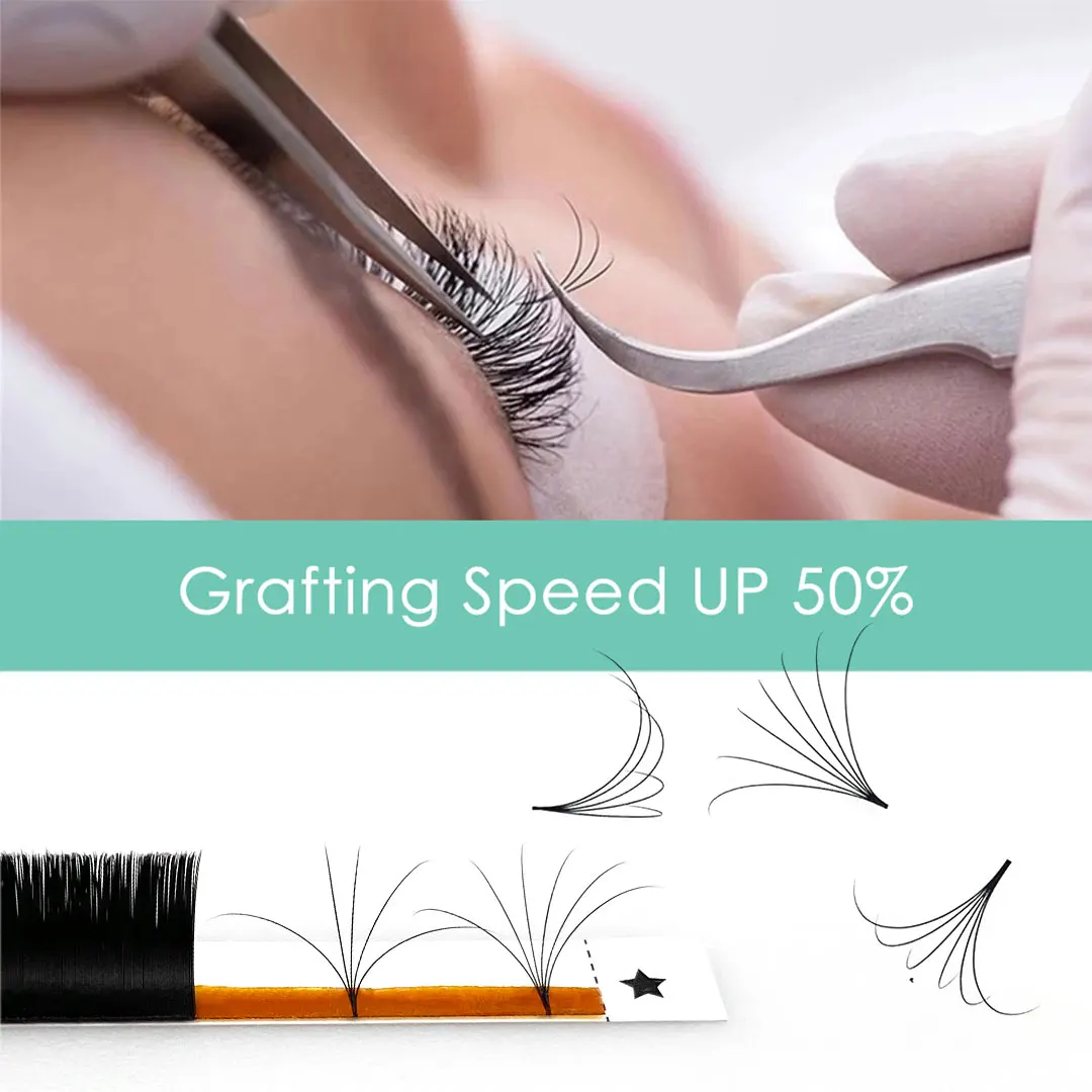 Abonnie Blooming Automatic Fast Fanning Eyelash Extension Self-Fanning Easy Fan Russia Volume Faux Mink Eyelash Extension Cilia
Abonnie Blooming Automatic Fast Fanning Eyelash Extension Self-Fanning Easy Fan Russia Volume Faux Mink Eyelash Extension Cilia