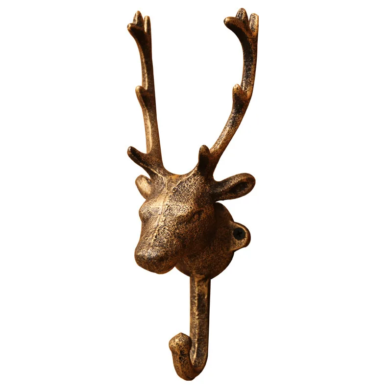 Clothing store Jinsh deer head hook on Wall iron single hook clothes hook retro hook creative hook
Clothing store Jinsh deer head hook on Wall iron single hook clothes hook retro hook creative hook