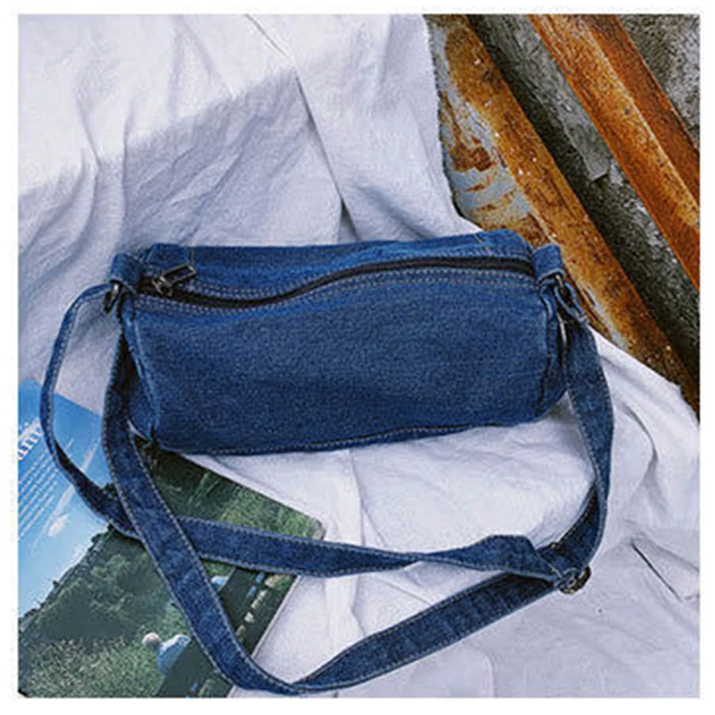 2021 New Denim Satchel Cylinder Crossbody Bags Literature And Art Student Bag Small Bags Jeans Mobile Phone Bag Postman Bag
2021 New Denim Satchel Cylinder Crossbody Bags Literature And Art Student Bag Small Bags Jeans Mobile Phone Bag Postman Bag
