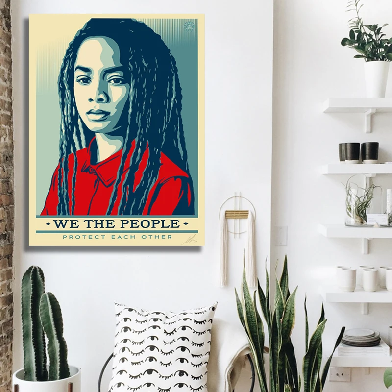 Shepard Fairey African Girl Canvas Painting Vintage Poster and Prints Wall Art Pictures for Living Room Home Decoration Cuadros
Shepard Fairey African Girl Canvas Painting Vintage Poster and Prints Wall Art Pictures for Living Room Home Decoration Cuadros