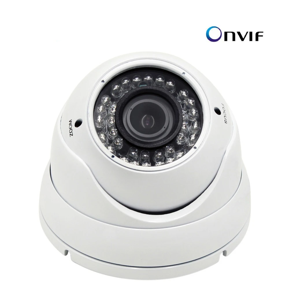 5MP купол наружняя камера видеонаблюдения POE IP безопасности Камера Крытый 2 8 12 мм