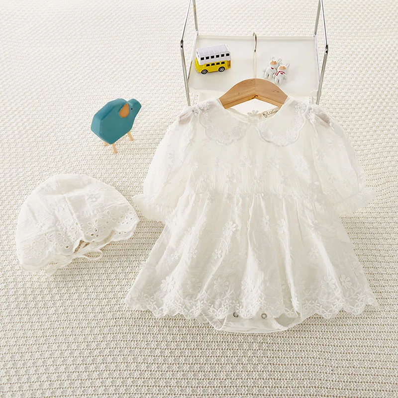 MILANCEL 2022 Spring New Baby Clothing Toddler Girls Bodysuits Embroidery Girls One Piece Infant Outerwear
MILANCEL 2022 Spring New Baby Clothing Toddler Girls Bodysuits Embroidery Girls One Piece Infant Outerwear