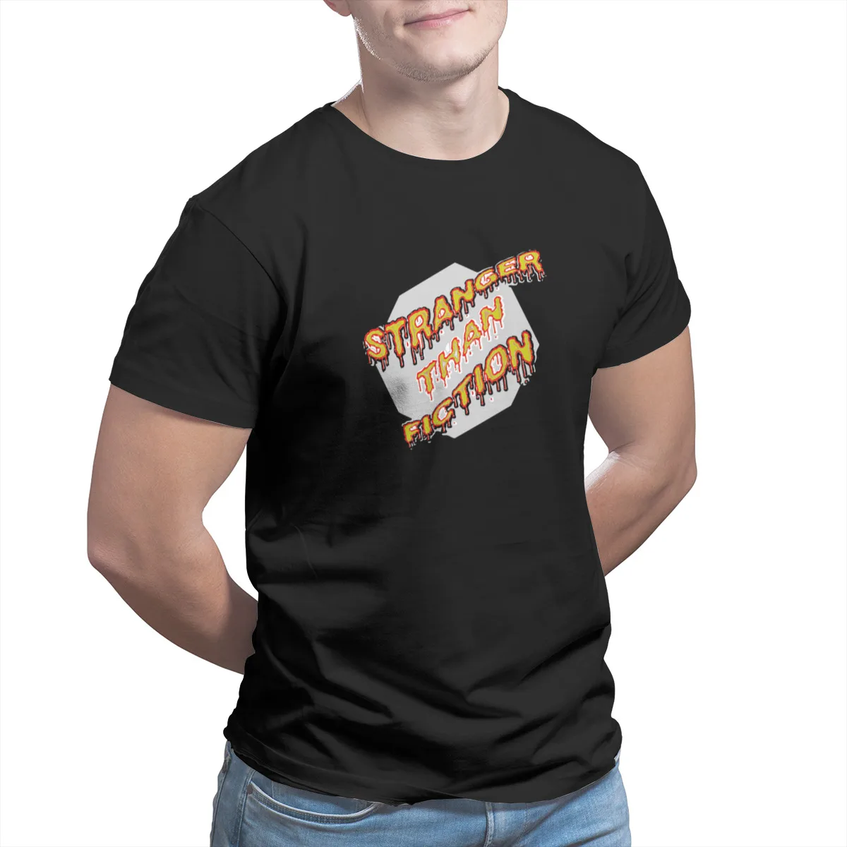 Stranger Than Fiction T-Shirt Custom Vintage Funny 4XL 5XL 6XL Round Collar Mens Clothes 24470 
Stranger Than Fiction T-Shirt Custom Vintage Funny 4XL 5XL 6XL Round Collar Mens Clothes 24470