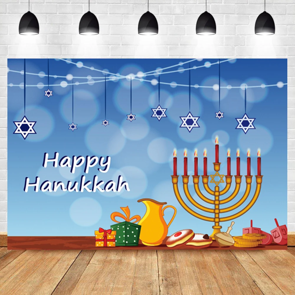 Laeacco Happy Hanukkah Background Coin Chocolate Cake Candle Menorah Gift Custom Photographic Photo Backdrop For Photo Studio
Laeacco Happy Hanukkah Background Coin Chocolate Cake Candle Menorah Gift Custom Photographic Photo Backdrop For Photo Studio