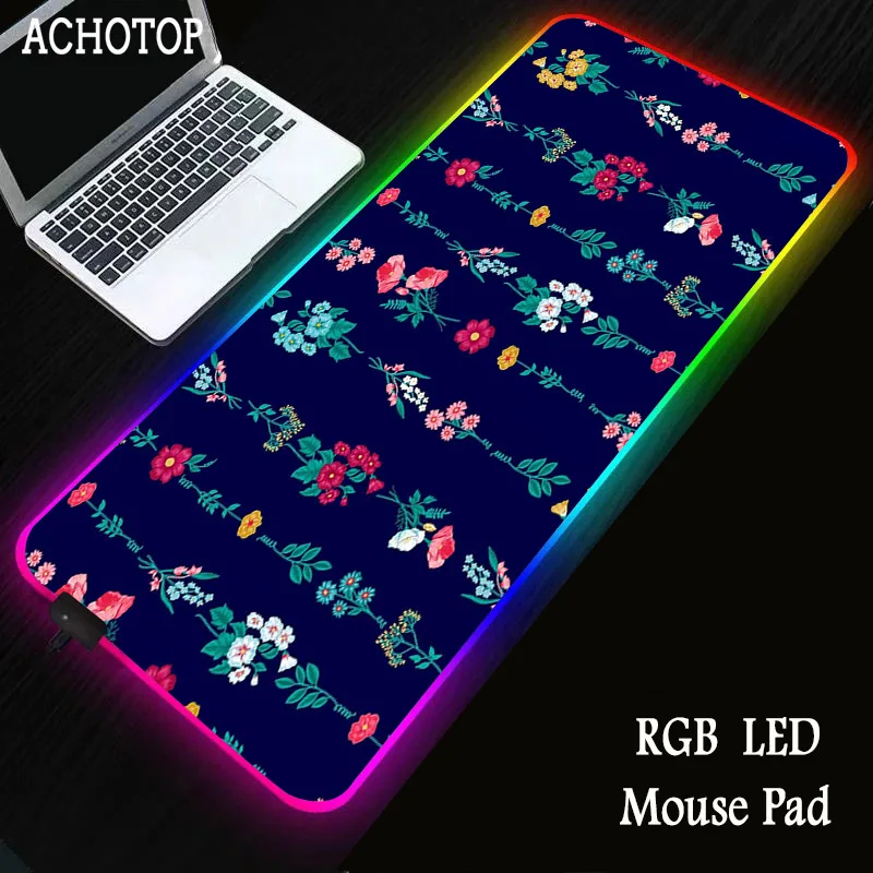 Flower pattern RGB Large Gaming Starry Mouse Pad Gamer Led Computer pad Big Mat with Backlight for Keyboard Desk 
Flower pattern RGB Large Gaming Starry Mouse Pad Gamer Led Computer pad Big Mat with Backlight for Keyboard Desk