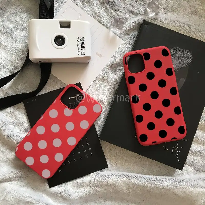 Polka Dots PERSONALISED Phone Case For IPhone 7 8 6 6s Plus Xr X Xs 11 12 Pro Max Red Candy Colors Cover
Polka Dots PERSONALISED Phone Case For IPhone 7 8 6 6s Plus Xr X Xs 11 12 Pro Max Red Candy Colors Cover