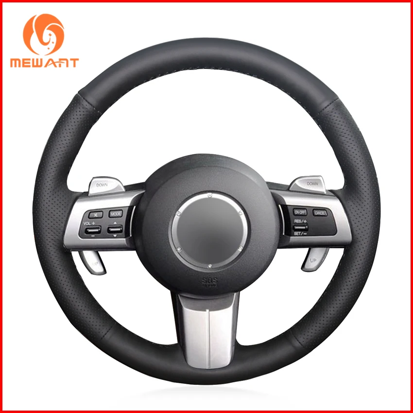 MEWANT для Mazda MX-5 2009-2013 Φ RX-8 CX7 2007-2009 черная искусственная кожа Micro Fiber | Автомобили и