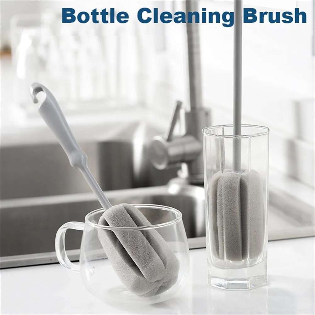1PCS Long Handle Sponge Brush Cleaning Removable Water Bottle Cleaning Brush Cup Glass Cleaning Brush Kitchen Cleaning Tools
1PCS Long Handle Sponge Brush Cleaning Removable Water Bottle Cleaning Brush Cup Glass Cleaning Brush Kitchen Cleaning Tools