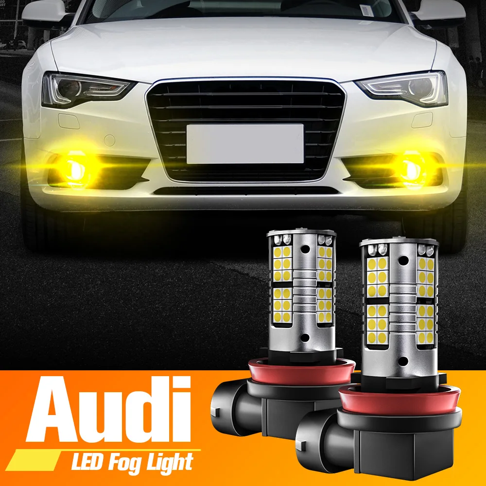 2pcs LED Fog Light Blub H8 Lamp Canbus No Error For Audi A4 B8 B9 2013-2019 A3 8V 2015 2016 2017 A5 2012-2017
2pcs LED Fog Light Blub H8 Lamp Canbus No Error For Audi A4 B8 B9 2013-2019 A3 8V 2015 2016 2017 A5 2012-2017
