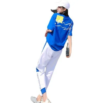 WANYUCL sports suit women's summer short-sleeved Korean style loose student casual fashion two-piece women's clothing
WANYUCL sports suit women's summer short-sleeved Korean style loose student casual fashion two-piece women's clothing
