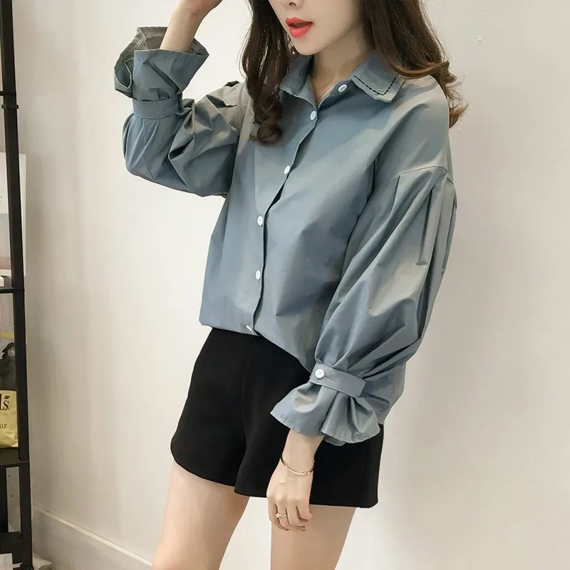 2021 New Spring Autumn Women Elegant Single Breasted Casual Solid Shirts Female Butterfly Long Sleeve Plus Size 4XL Blouses M09
2021 New Spring Autumn Women Elegant Single Breasted Casual Solid Shirts Female Butterfly Long Sleeve Plus Size 4XL Blouses M09