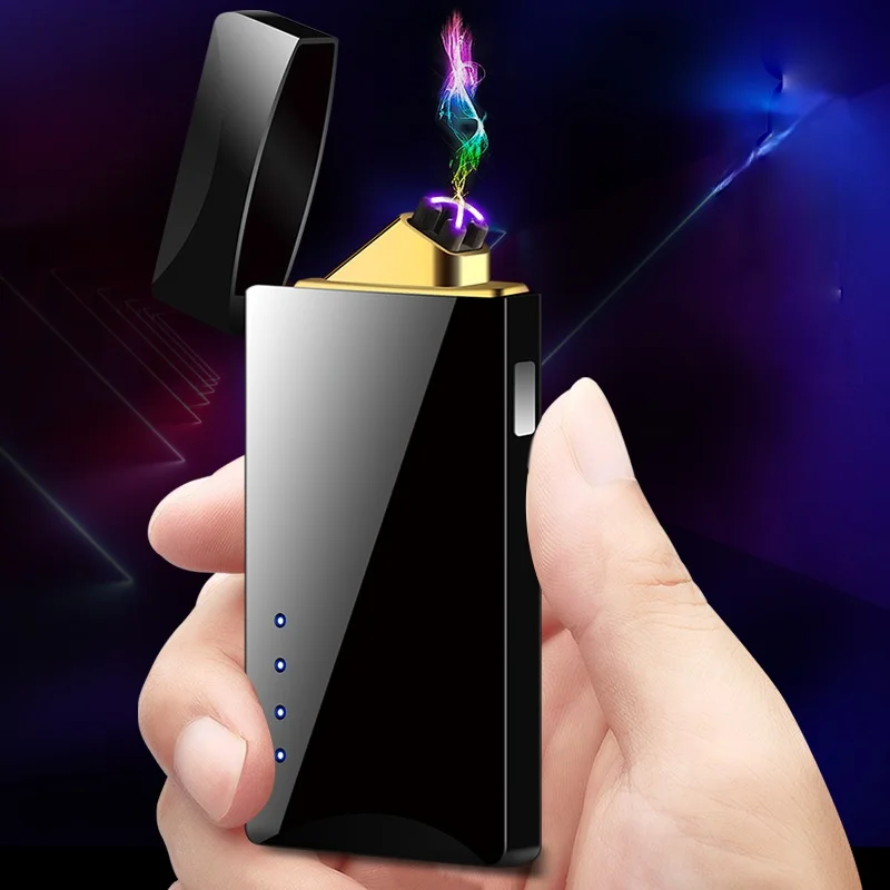 Gift Fingerprint Touch Sensor Lighter Battery Display Charging USB Arc Cigarette Lighter Briquets Et Accessoires Fumeurs Mechero
Gift Fingerprint Touch Sensor Lighter Battery Display Charging USB Arc Cigarette Lighter Briquets Et Accessoires Fumeurs Mechero