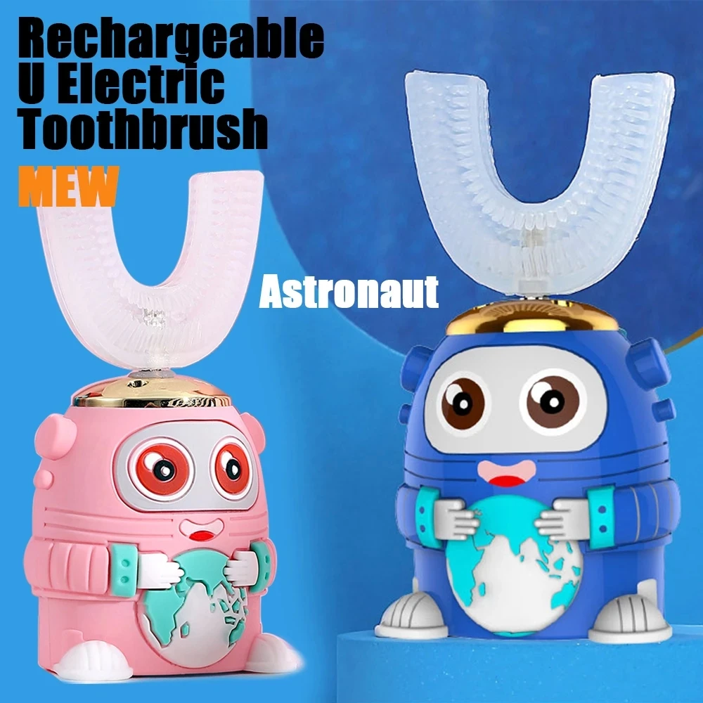 360° Sonic Electric Toothbrush 2-14year Children Intelligent Automatic Brush Head Kids USB Drying U Shape waterproof toothbrush
360° Sonic Electric Toothbrush 2-14year Children Intelligent Automatic Brush Head Kids USB Drying U Shape waterproof toothbrush