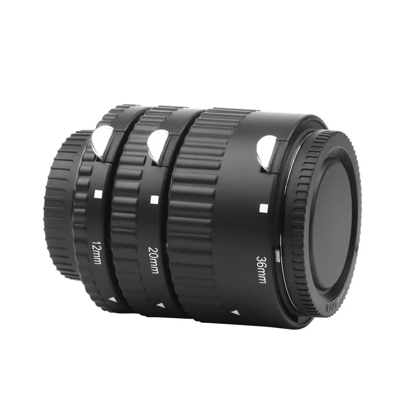 12 мм 20 36 ММ ручная фокусировка N AF Макро Удлинитель Набор для Nikon D3100 D7100 D5100 D5500 D5200 D90