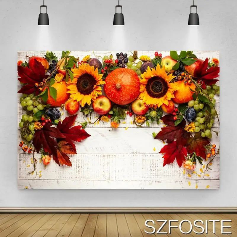 Flower Fruit Maple Leaves Wood Plank Thanksgiving Party Backdrop Family Festival Table Decoration Photography Photo Background
Flower Fruit Maple Leaves Wood Plank Thanksgiving Party Backdrop Family Festival Table Decoration Photography Photo Background