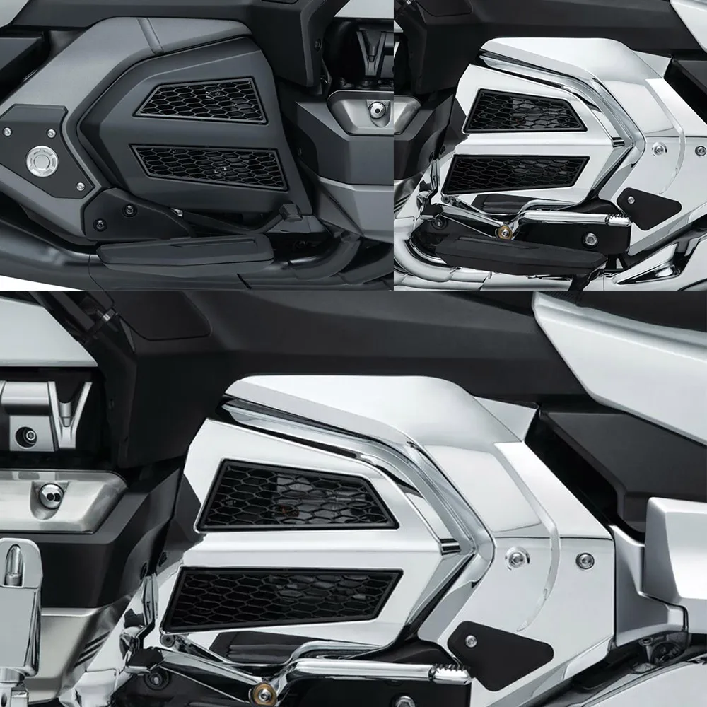 Для Honda Goldwing Tour DCT подушка безопасности 1800 F6B GL1800 2021 обтекатель радиатора Решетка радиатора крышка двигателя крышка коробки передач Chrome или ...
Для Honda Goldwing Tour DCT подушка безопасности 1800 F6B GL1800 2021 обтекатель радиатора Решетка радиатора крышка двигателя крышка коробки передач Chrome или ...