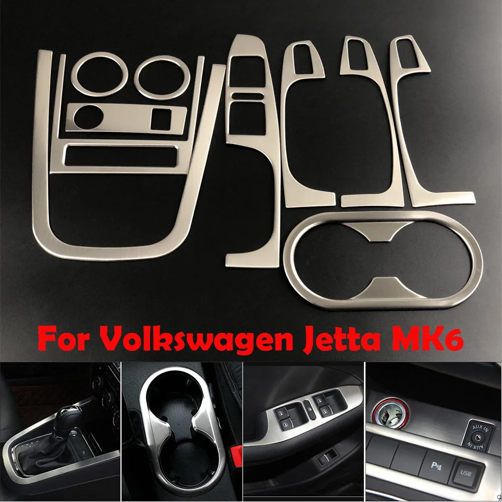 Car Accessories USB AUX Panel Gearbox Window Lift Control Cup Holder Air Vent Outlet Decoration Trim For Volkswagen Jetta MK6
Car Accessories USB AUX Panel Gearbox Window Lift Control Cup Holder Air Vent Outlet Decoration Trim For Volkswagen Jetta MK6