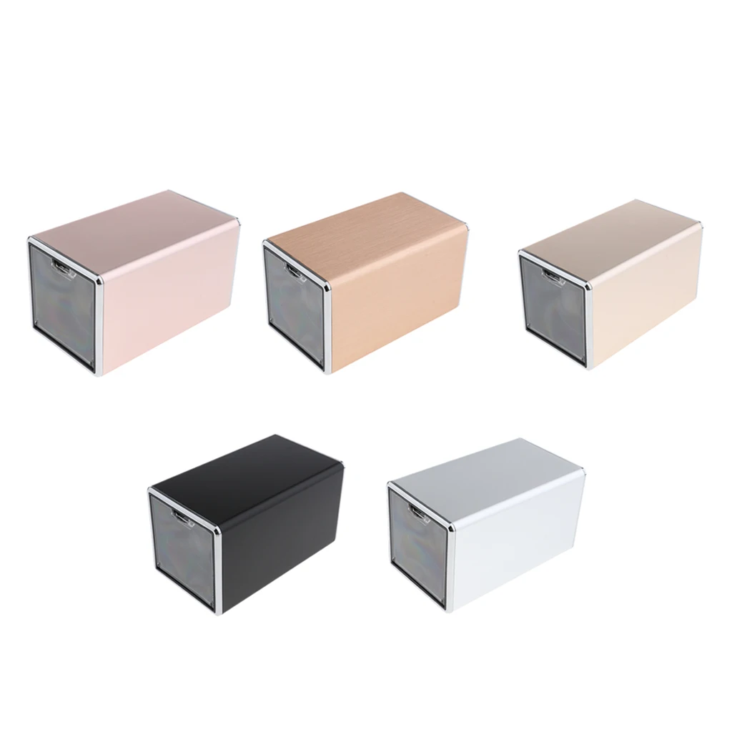 Metal Wristwatch Winder Automatic Box Luxury Display Storage Case Organizer 15x10x10cm for Women Men
Metal Wristwatch Winder Automatic Box Luxury Display Storage Case Organizer 15x10x10cm for Women Men