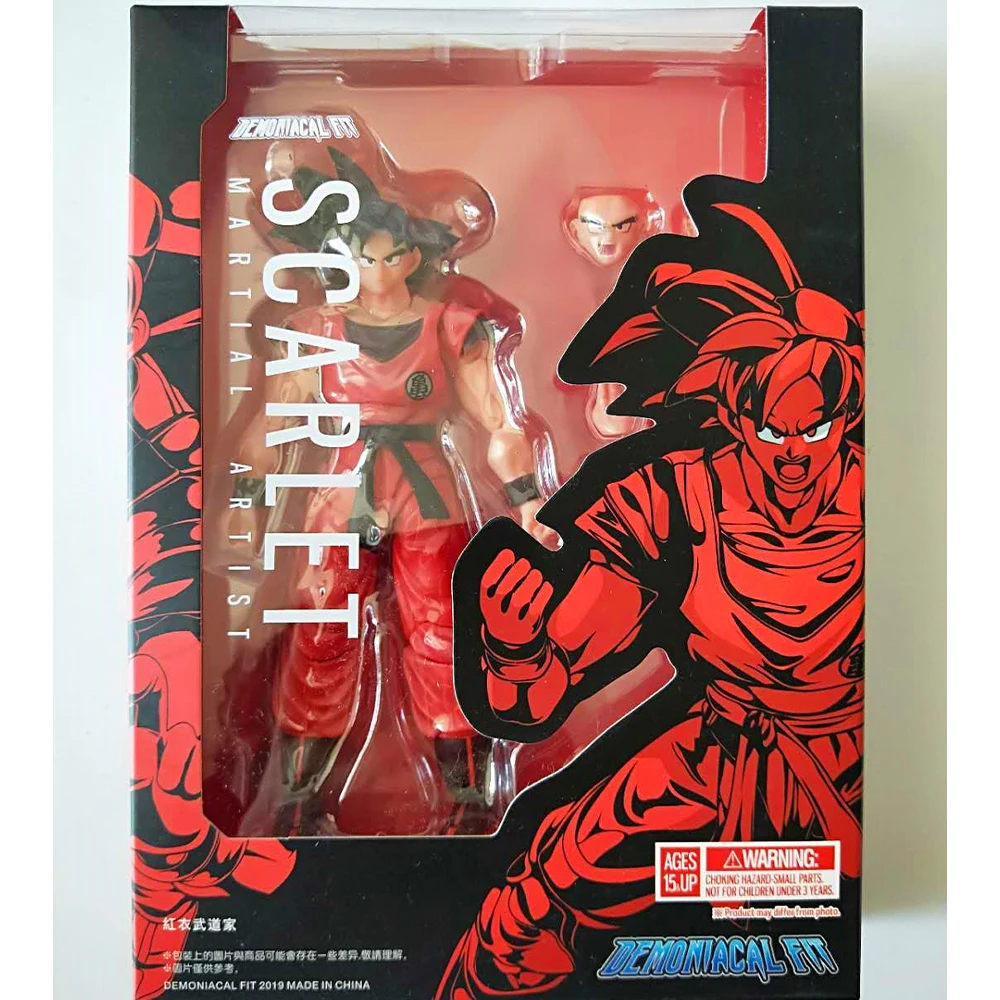 Супер демонический Шар Дракона 15 см подходит для Super Saiya Son Goku красный боевой