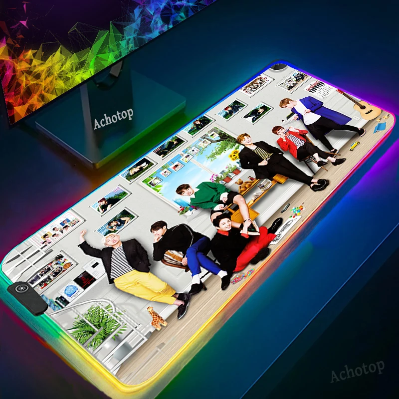 Mouse Pad logo Design RGB Mat LED Mouse pad Large Gaming Play Mats Cool Carpet 400x900x4mm XXL Tapis Souris Table MatsAnti-slip
Mouse Pad logo Design RGB Mat LED Mouse pad Large Gaming Play Mats Cool Carpet 400x900x4mm XXL Tapis Souris Table MatsAnti-slip
