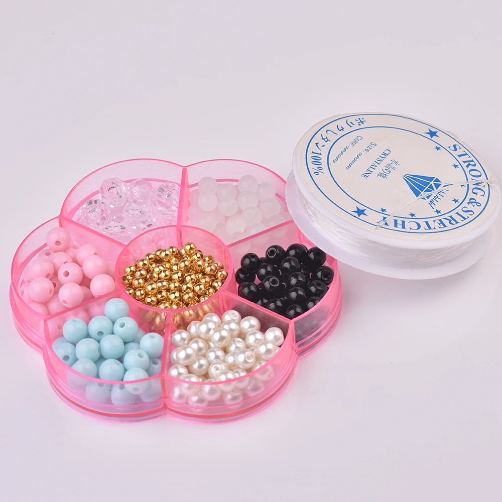 Gem Bead Box Set Mixed Color Jewelry Making Natural Stone Round Bead Box Charm Accessories for Bracelet Jewelry Making Tool Kits
Gem Bead Box Set Mixed Color Jewelry Making Natural Stone Round Bead Box Charm Accessories for Bracelet Jewelry Making Tool Kits