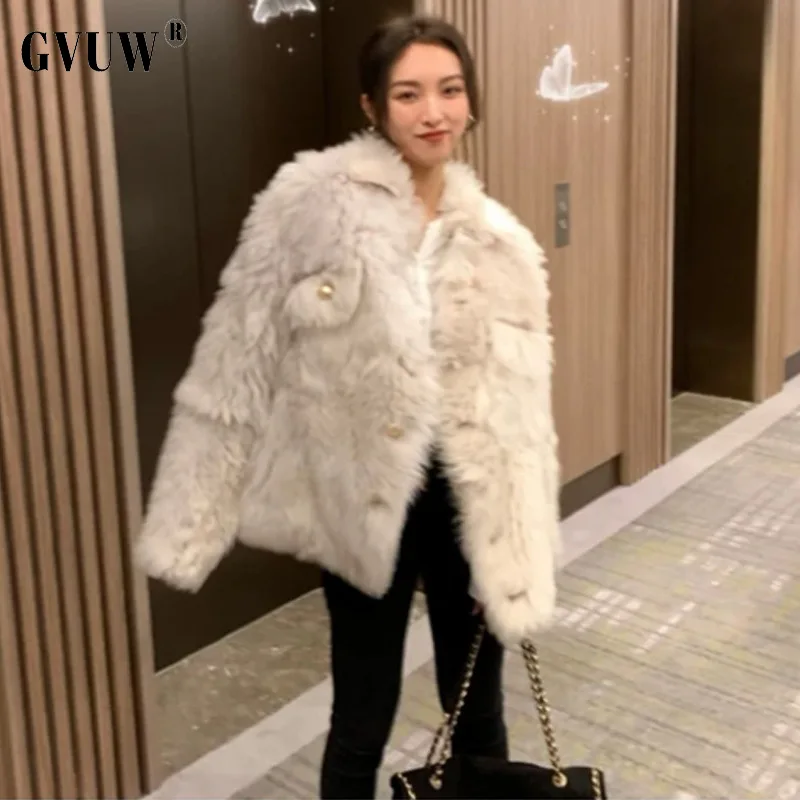 GVUW Woolen Coat Autumn And Winter New Style Temperament Fashion Young Women's Fleece Short Coats Wholesale Items AI1211
GVUW Woolen Coat Autumn And Winter New Style Temperament Fashion Young Women's Fleece Short Coats Wholesale Items AI1211