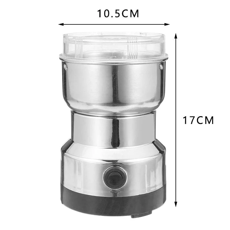 Electric Spices Nuts Mills Cutter Coffee Bean Grinder with Stainless Steel for Home Kitchen Low Noise
Electric Spices Nuts Mills Cutter Coffee Bean Grinder with Stainless Steel for Home Kitchen Low Noise