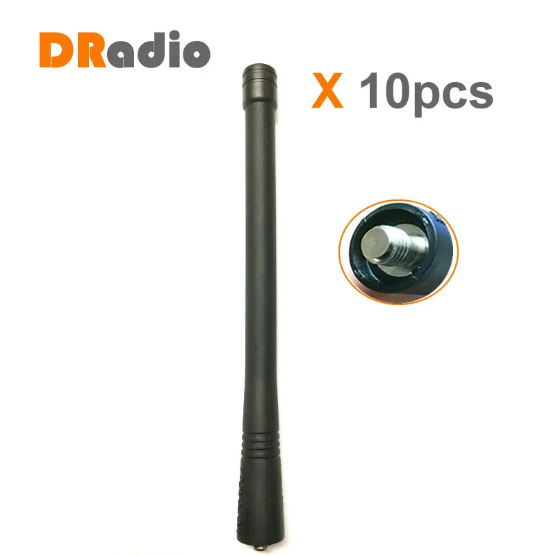 Антенна УКВ для Motorola Walkie Talkie PRO5150 PRO7150 EP350 EP450 GP68 GP88 GP328 GP338 10 шт. 136 174 МГц|Запчасти и