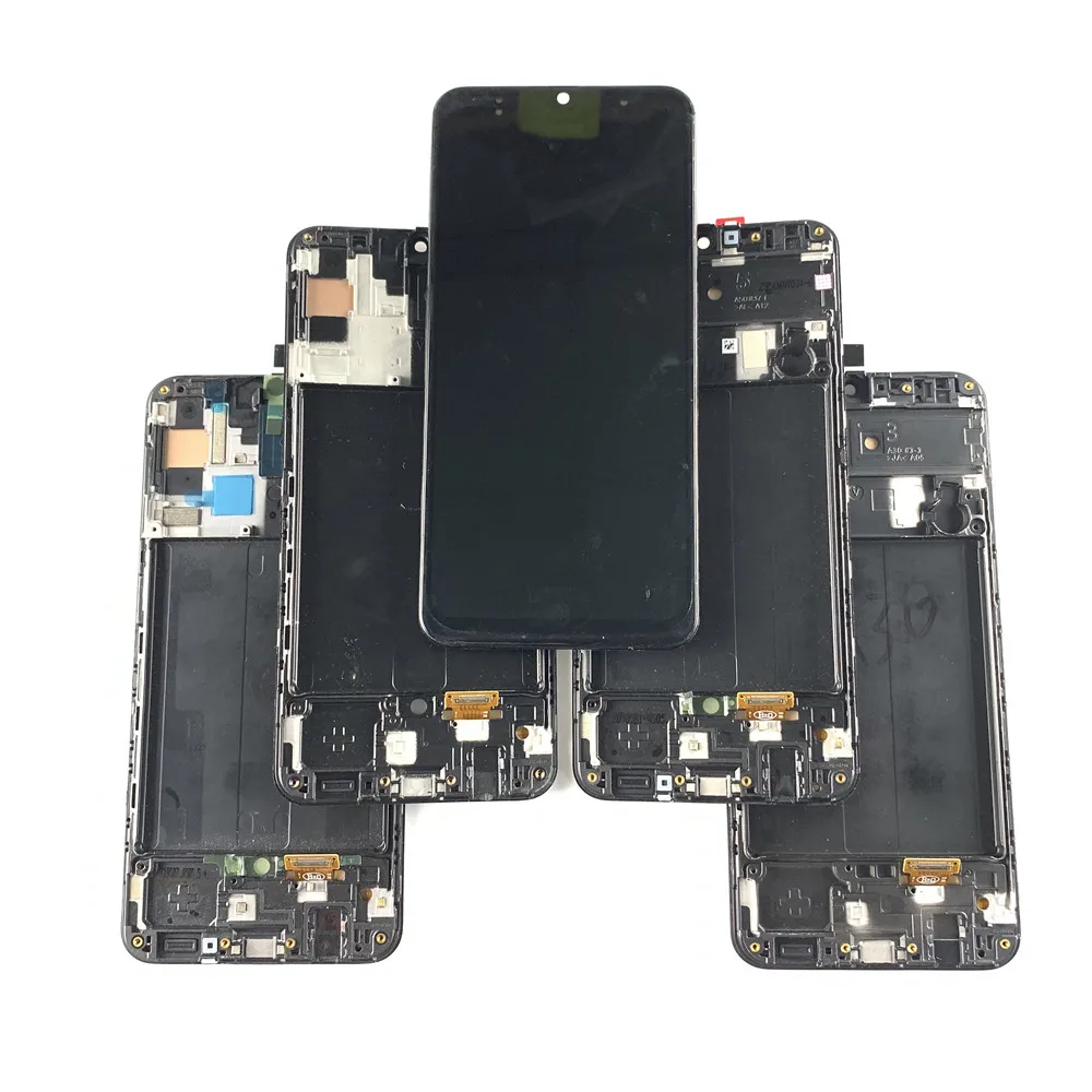 5 шт. OLED для Samsung Galaxy A20 A30 A30S A50 A50S ЖК-дисплей сенсорный экран дигитайзер в сборе AMOLED