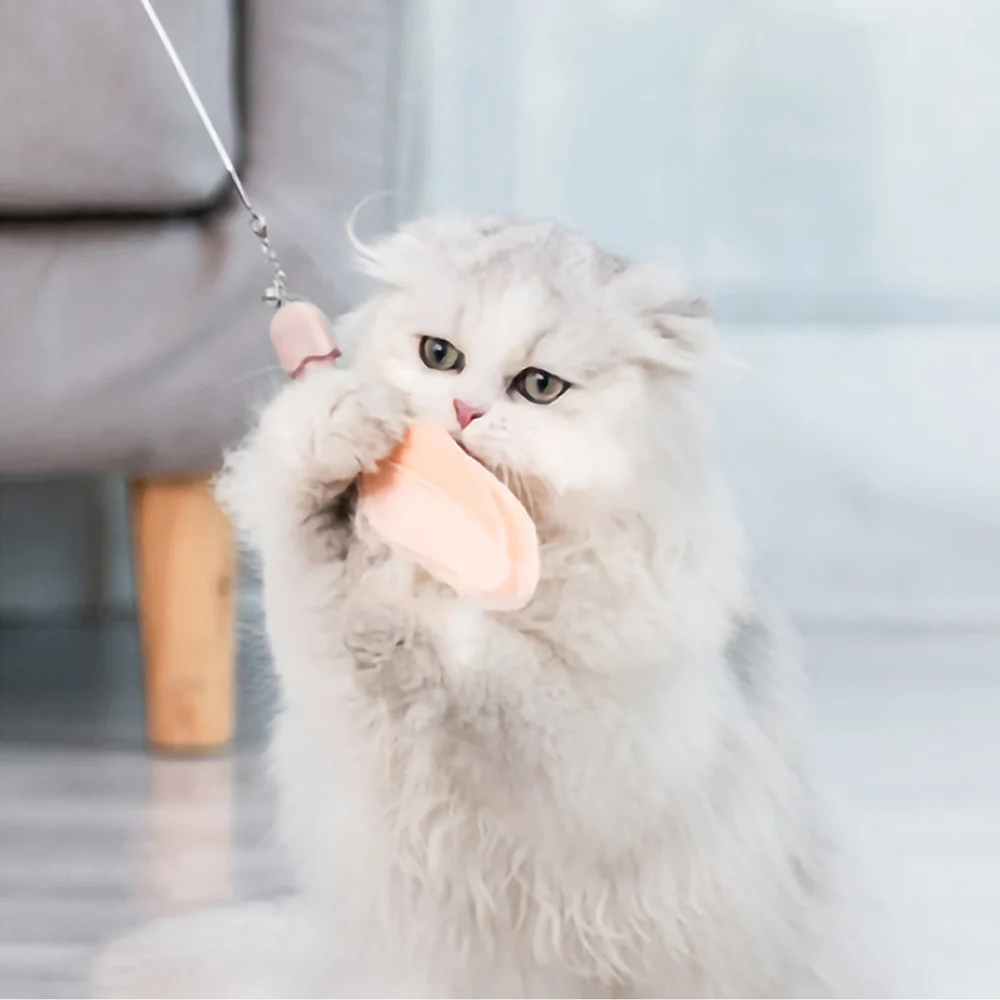 7pcs Laser Infrared Funny Cat Stick Toy for Cats Interactive Stick Cat Supplies Interact Feather Replacement Catcher Set 
7pcs Laser Infrared Funny Cat Stick Toy for Cats Interactive Stick Cat Supplies Interact Feather Replacement Catcher Set