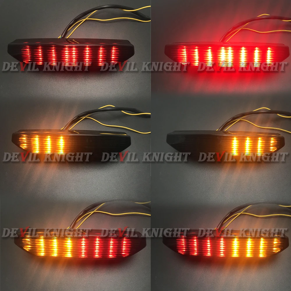 For Kawasaki Ninja ZX-6R ZX6R 2007 2008 Rear Tail Light Brake Turn Signals Integrated LED Light ZG14 CONCOURS ZRX1200 DAEG
For Kawasaki Ninja ZX-6R ZX6R 2007 2008 Rear Tail Light Brake Turn Signals Integrated LED Light ZG14 CONCOURS ZRX1200 DAEG