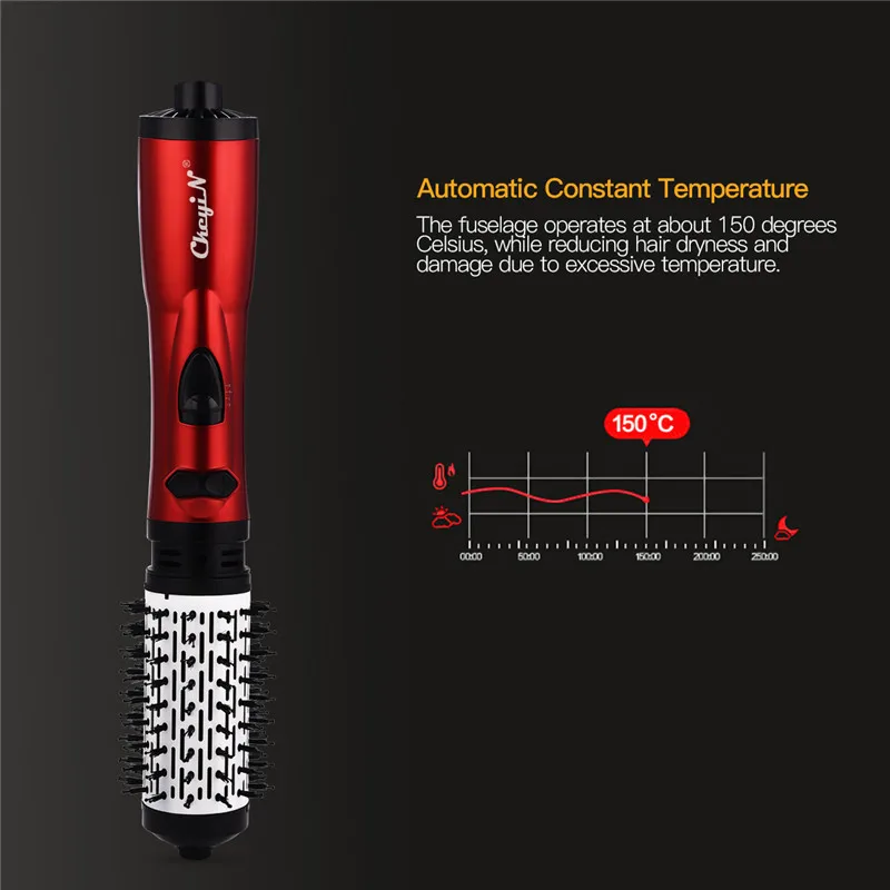 2 in 1 Ceramic Hair Dryer Curler Electric Automatic Rotating Hair Dryer Brush Hair Curling Iron Roller Comb Hairdryer Styler
2 in 1 Ceramic Hair Dryer Curler Electric Automatic Rotating Hair Dryer Brush Hair Curling Iron Roller Comb Hairdryer Styler