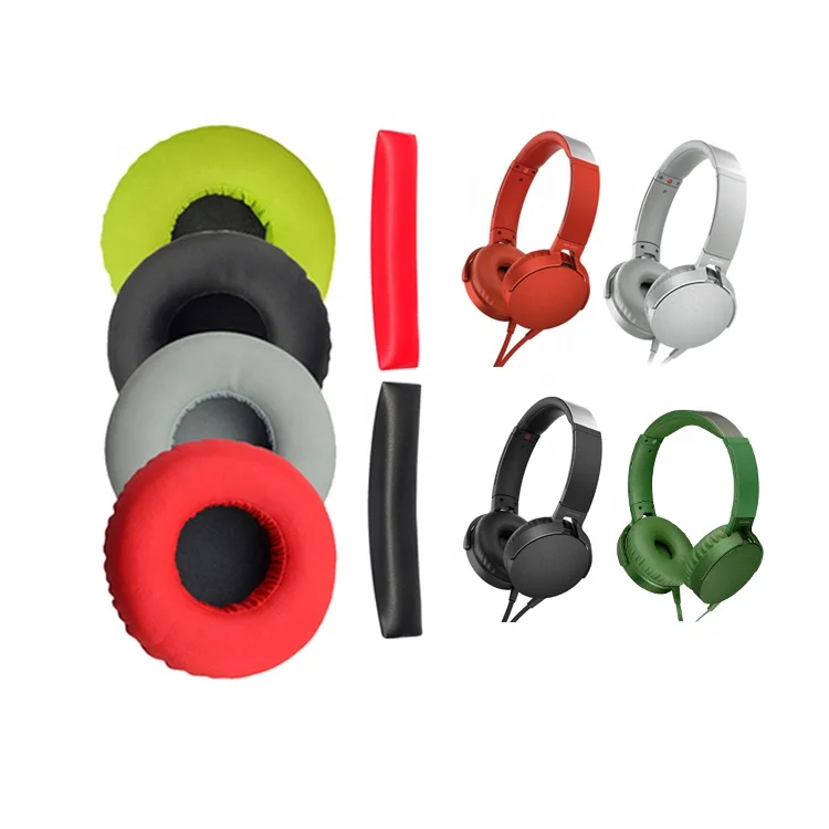 Сменные подушки амбушюры для Sony MDR XB650BT XB550AP XB650 XB550 XB450 XB450AP запасные части