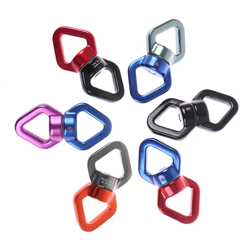 30KN Rock Climbing Swing Swivel 7075 Aviation Aluminum Triangular Rope Swivel Connector 360 Degree Rotation Metal Swing Swivel
30KN Rock Climbing Swing Swivel 7075 Aviation Aluminum Triangular Rope Swivel Connector 360 Degree Rotation Metal Swing Swivel