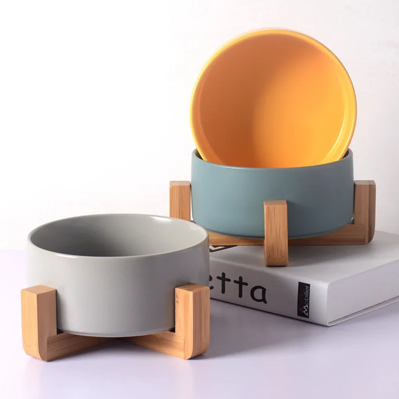 Durable Dry Ceramic Pet Bowl Canister Food Water & Treats for Cats Dogs More Comfortable Eating for Kitten and Puppy Dog Feeder
Durable Dry Ceramic Pet Bowl Canister Food Water & Treats for Cats Dogs More Comfortable Eating for Kitten and Puppy Dog Feeder