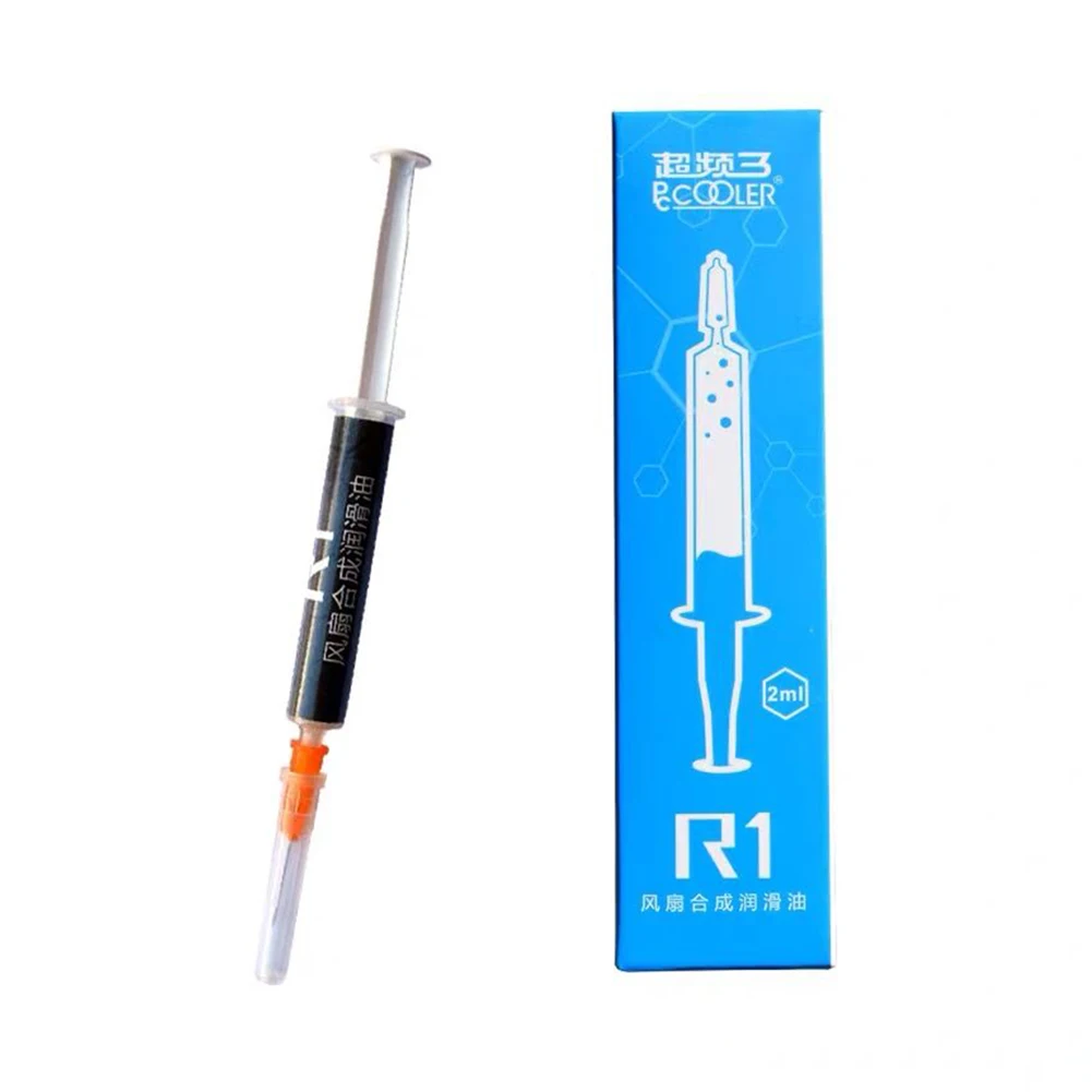 R1 2ml Fan Lubricant Oil Grease for CPU Cooler Intel AMD Processor Computer Friction Reduce Anti Oxidation Odorless
R1 2ml Fan Lubricant Oil Grease for CPU Cooler Intel AMD Processor Computer Friction Reduce Anti Oxidation Odorless